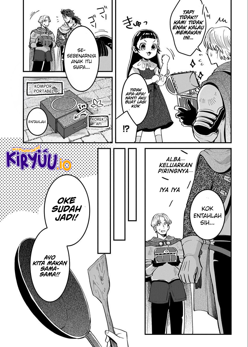 Halaman 19 dari Okami To Randoseru ~Kyu Saishuka To Tensei Musume No Danjon Gohan~ Chapter 2.2