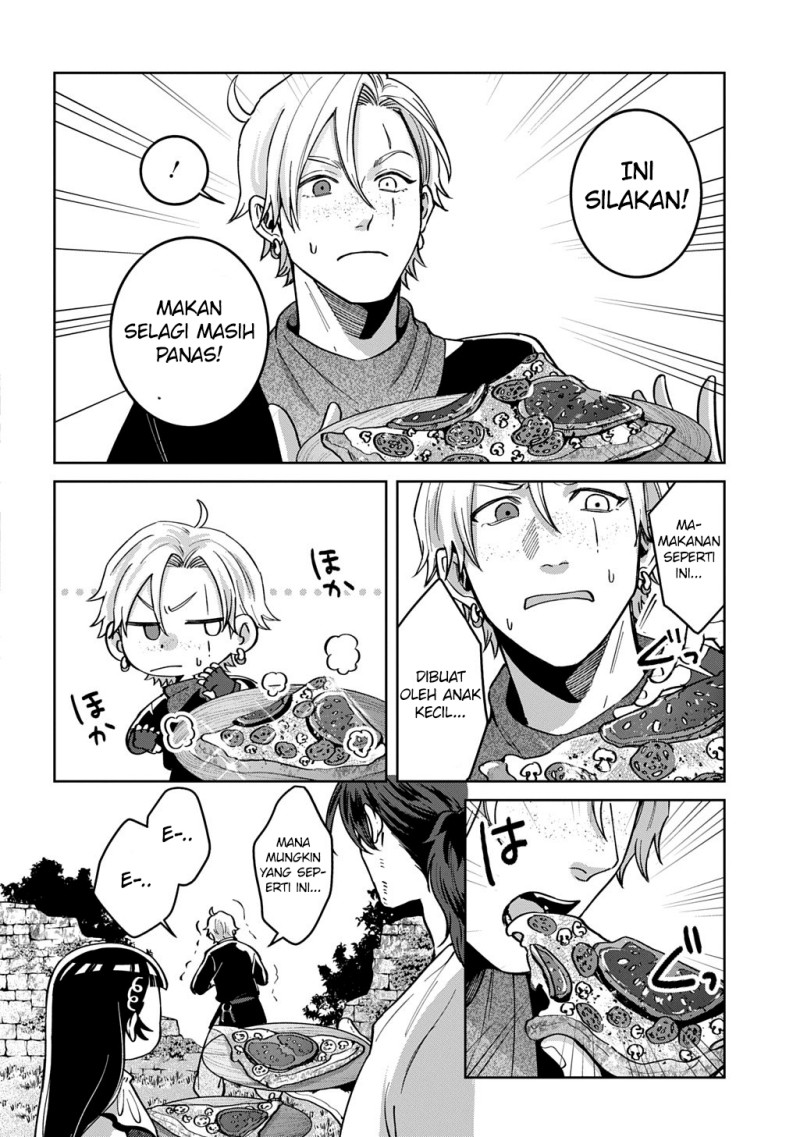 Halaman 30 dari Okami To Randoseru ~Kyu Saishuka To Tensei Musume No Danjon Gohan~ Chapter 3
