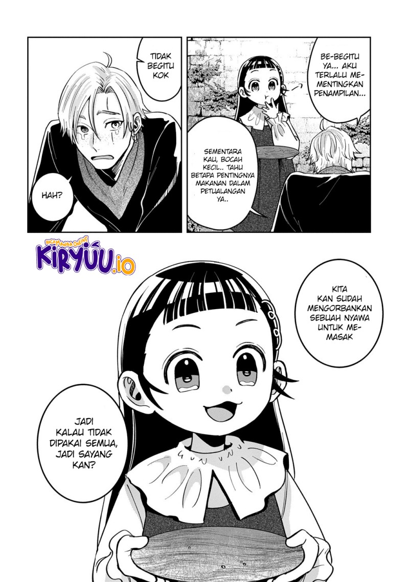 Halaman 34 dari Okami To Randoseru ~Kyu Saishuka To Tensei Musume No Danjon Gohan~ Chapter 3