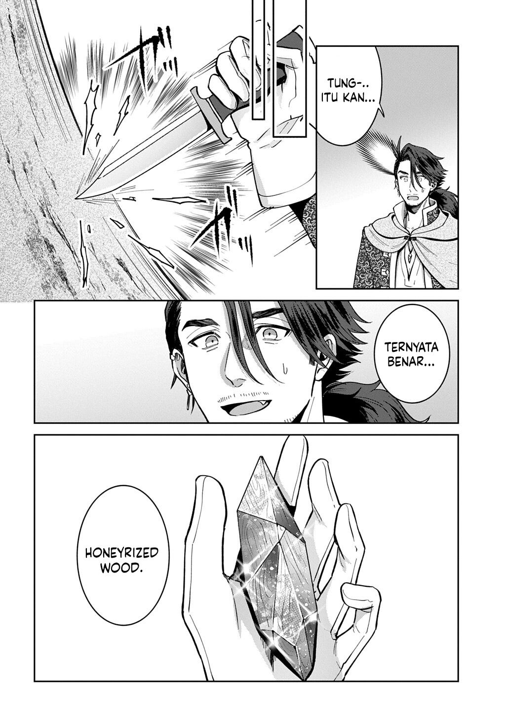 Halaman 10 dari Okami To Randoseru ~Kyu Saishuka To Tensei Musume No Danjon Gohan~ Chapter 4.2