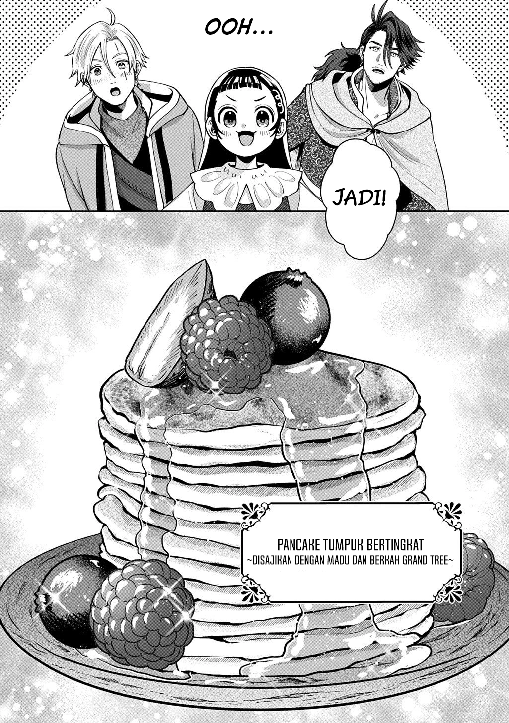 Halaman 13 dari Okami To Randoseru ~Kyu Saishuka To Tensei Musume No Danjon Gohan~ Chapter 4.2