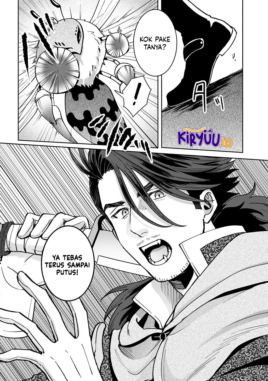 Halaman 4 dari Okami To Randoseru ~Kyu Saishuka To Tensei Musume No Danjon Gohan~ Chapter 4.2