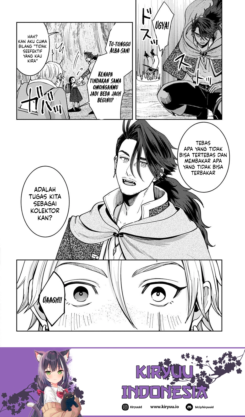 Halaman 6 dari Okami To Randoseru ~Kyu Saishuka To Tensei Musume No Danjon Gohan~ Chapter 4.2