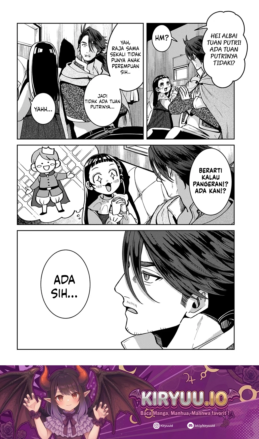 Halaman 11 dari Okami To Randoseru ~Kyu Saishuka To Tensei Musume No Danjon Gohan~ Chapter 5