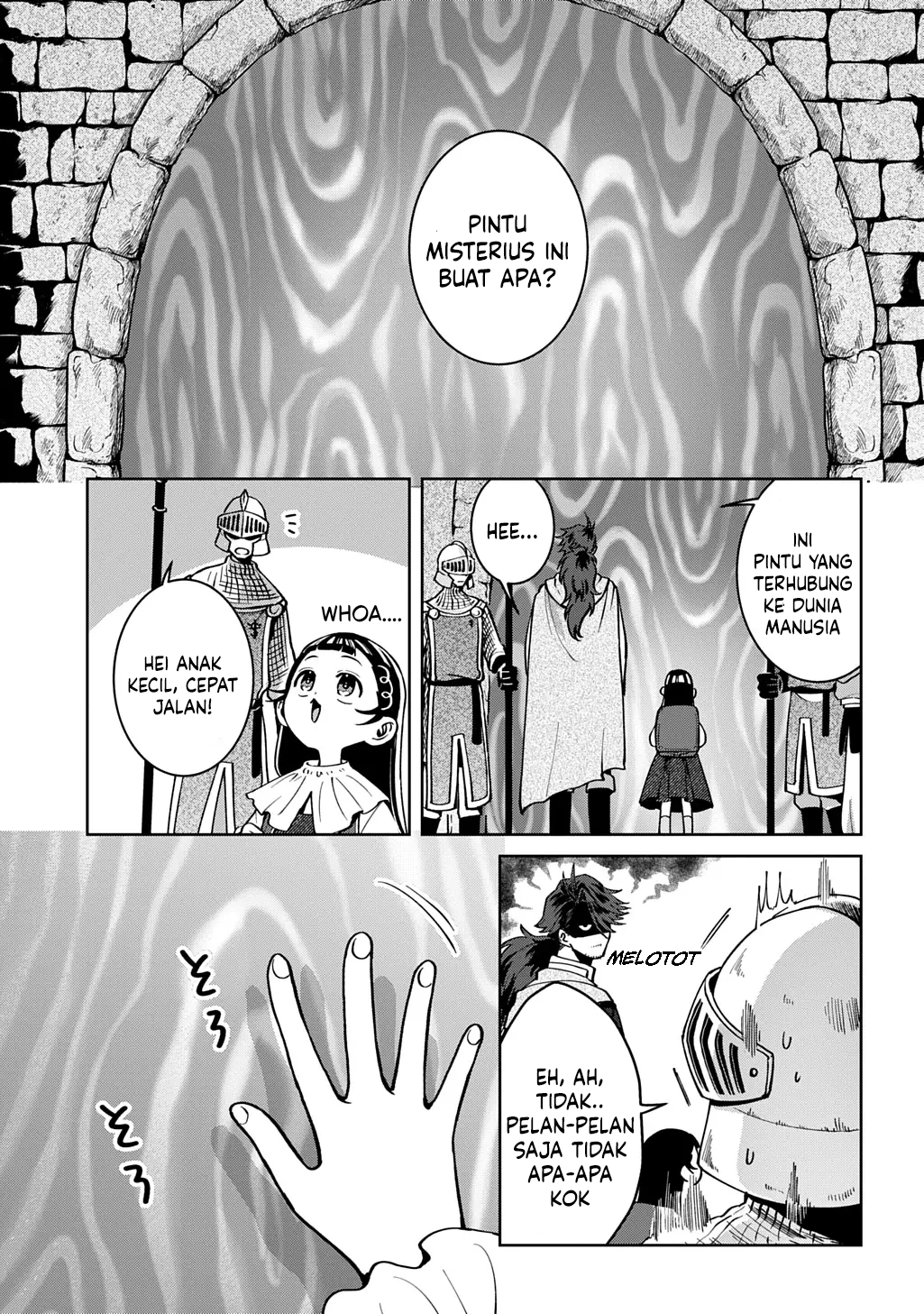 Halaman 2 dari Okami To Randoseru ~Kyu Saishuka To Tensei Musume No Danjon Gohan~ Chapter 5