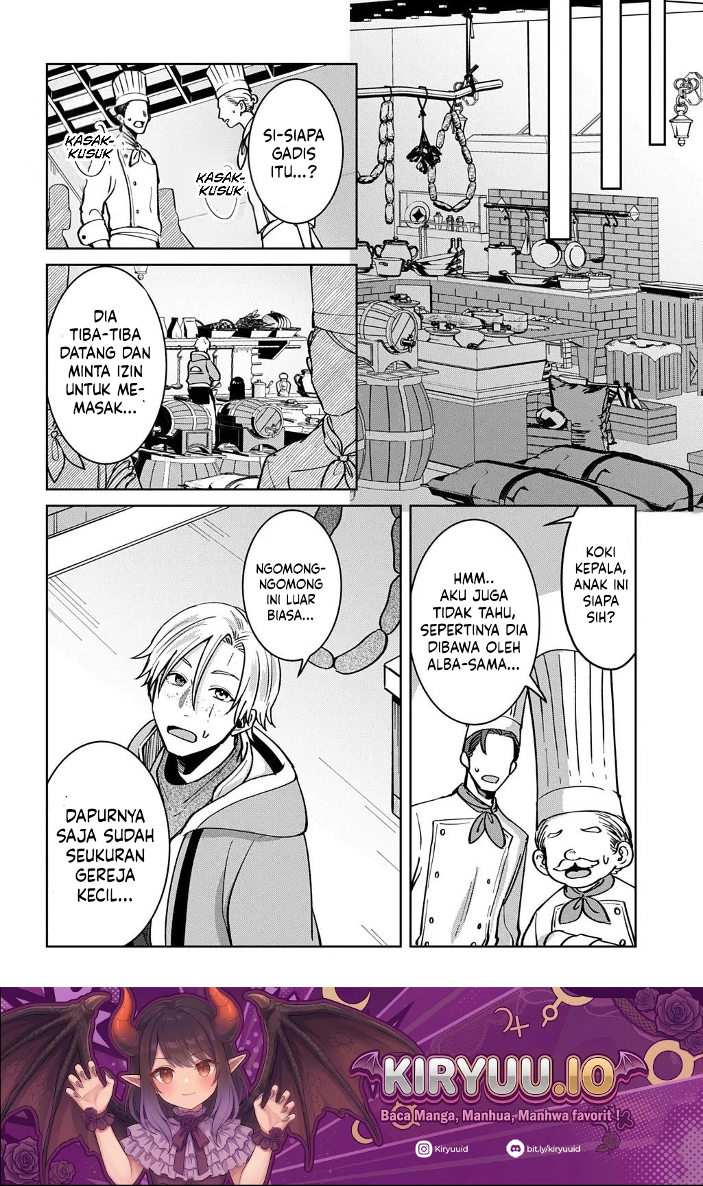 Halaman 31 dari Okami To Randoseru ~Kyu Saishuka To Tensei Musume No Danjon Gohan~ Chapter 5