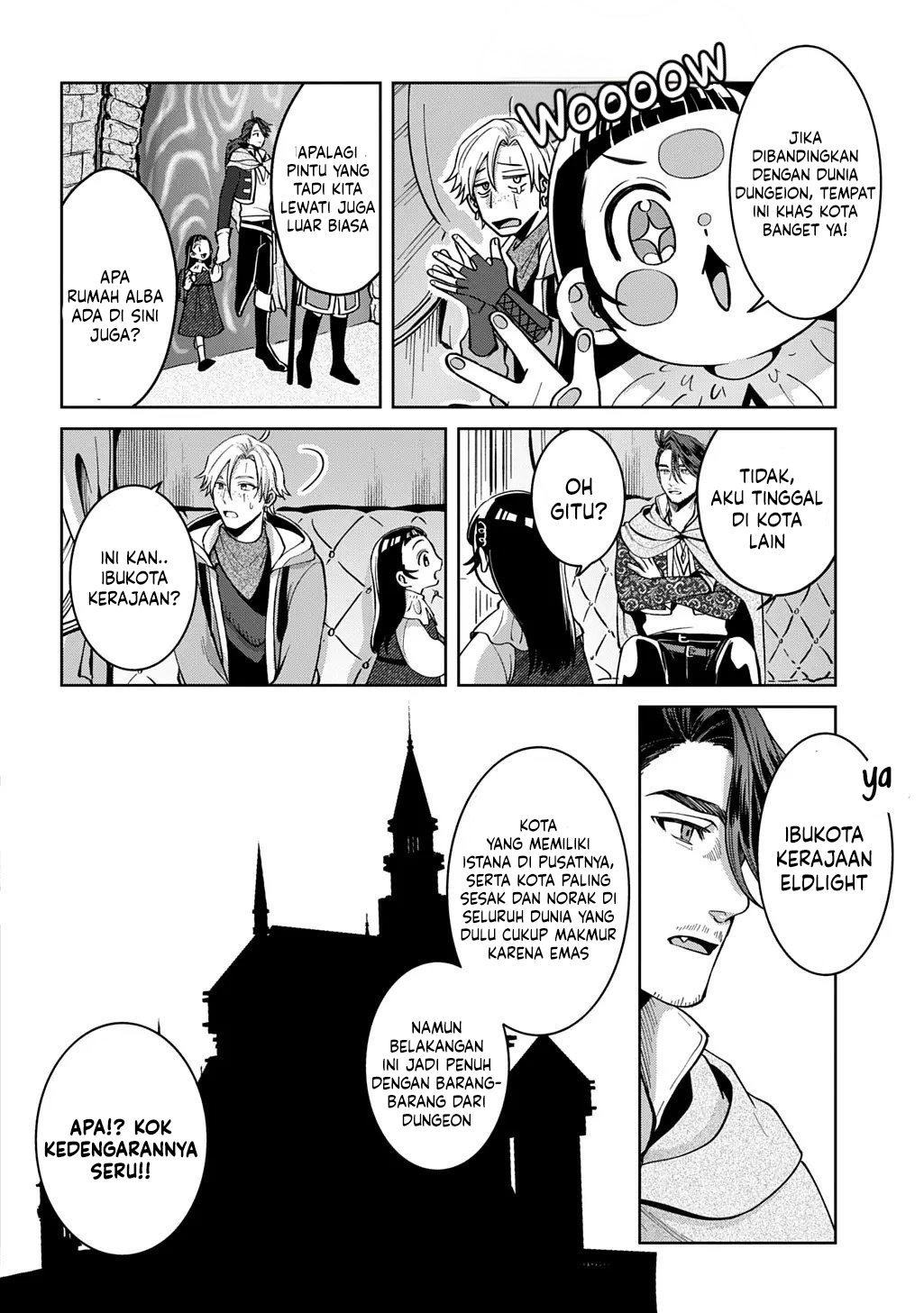 Halaman 7 dari Okami To Randoseru ~Kyu Saishuka To Tensei Musume No Danjon Gohan~ Chapter 5