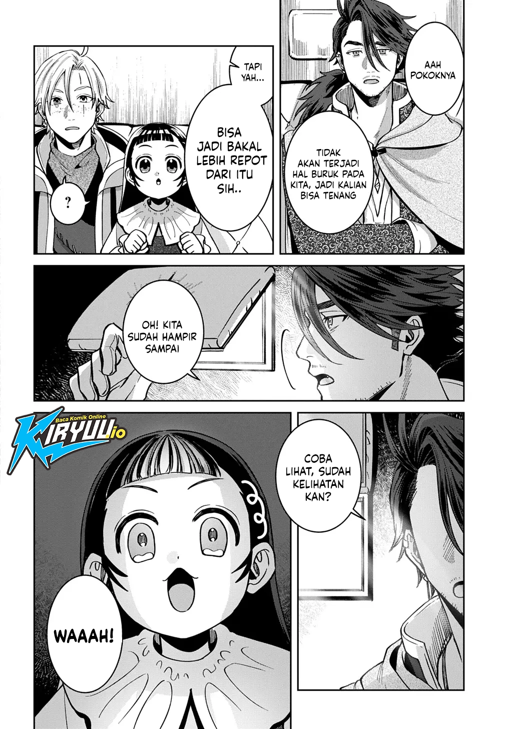 Halaman 9 dari Okami To Randoseru ~Kyu Saishuka To Tensei Musume No Danjon Gohan~ Chapter 5
