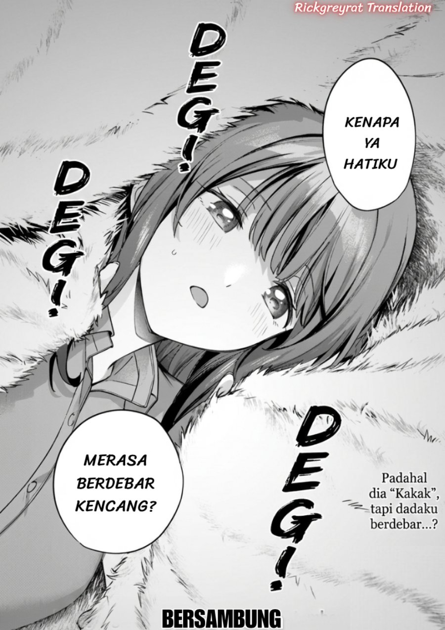 Halaman 20 dari Ore wa Gimai ni Uso wo Tsuku ~Chi no Tsunaganai Imouto wo Ore ga Hikitoru Koto ni Shita~ Chapter 3.1
