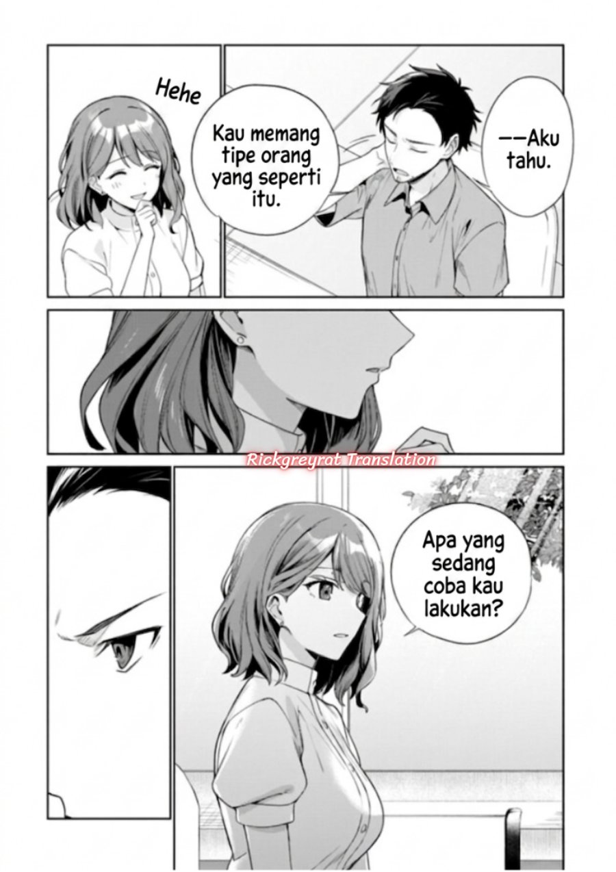 Halaman 12 dari Ore wa Gimai ni Uso wo Tsuku ~Chi no Tsunaganai Imouto wo Ore ga Hikitoru Koto ni Shita~ Chapter 3.2