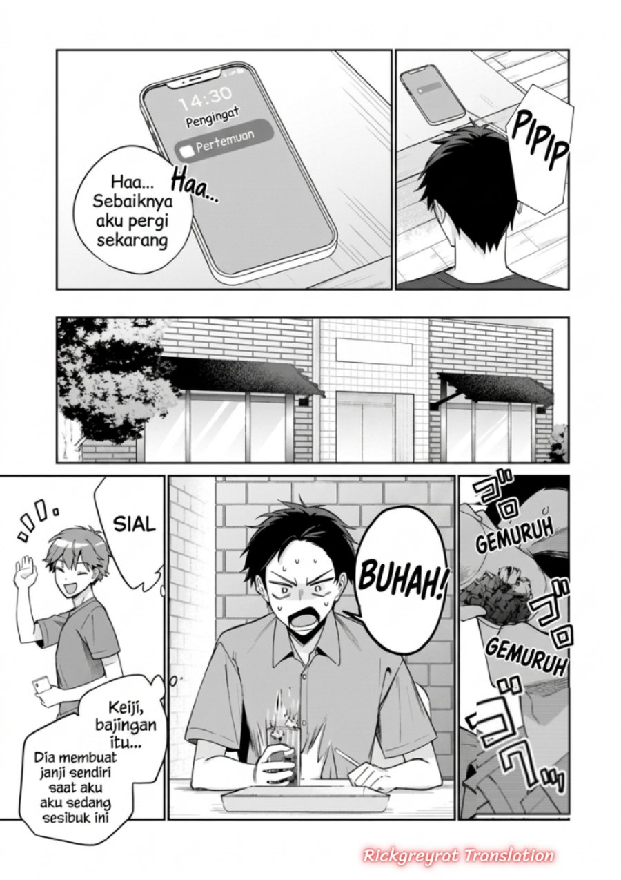Halaman 6 dari Ore wa Gimai ni Uso wo Tsuku ~Chi no Tsunaganai Imouto wo Ore ga Hikitoru Koto ni Shita~ Chapter 3.2