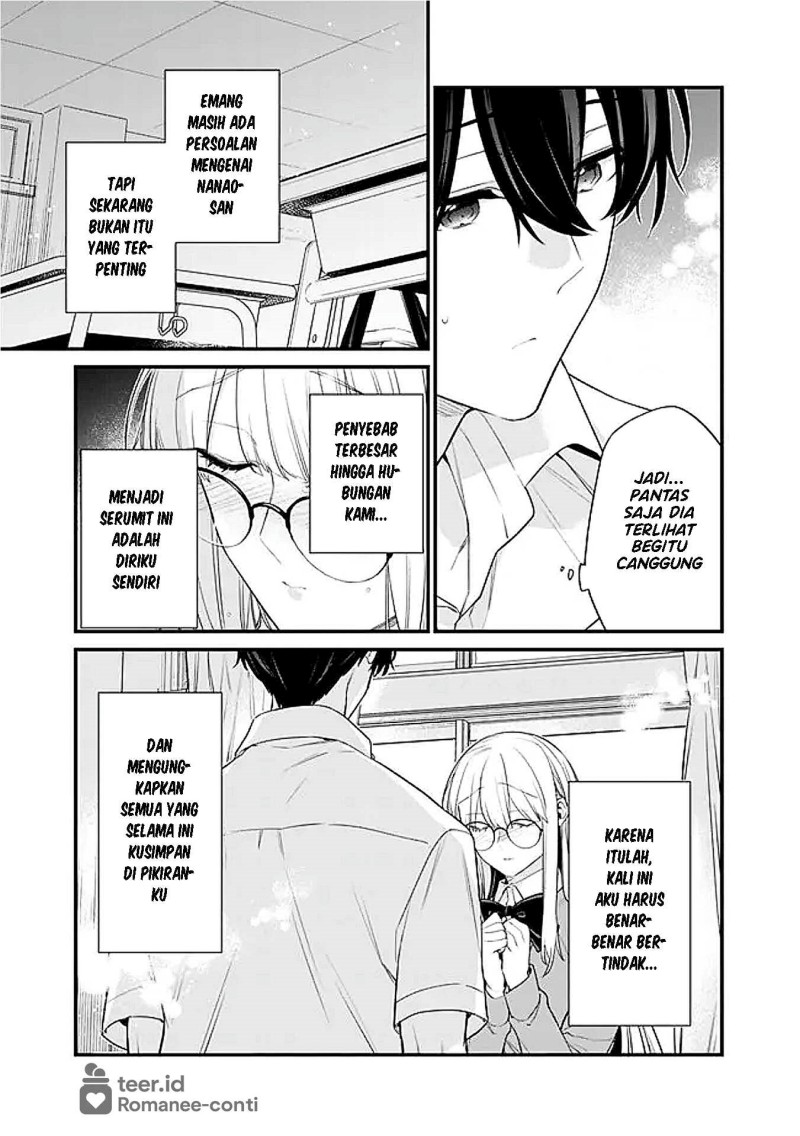 Osananajimi Kanojo no Morahara ga Hidoin de Zetsuen Sengen shite Yatta chapter 42.1 halaman 12
