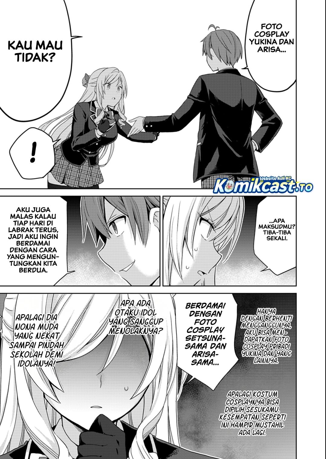 Osananajimitachi ga Ninki Idol ni Natta: Amama na Kanojotachi wa Ore ni Mitsuide Kureteiru chapter 3.2 halaman 10