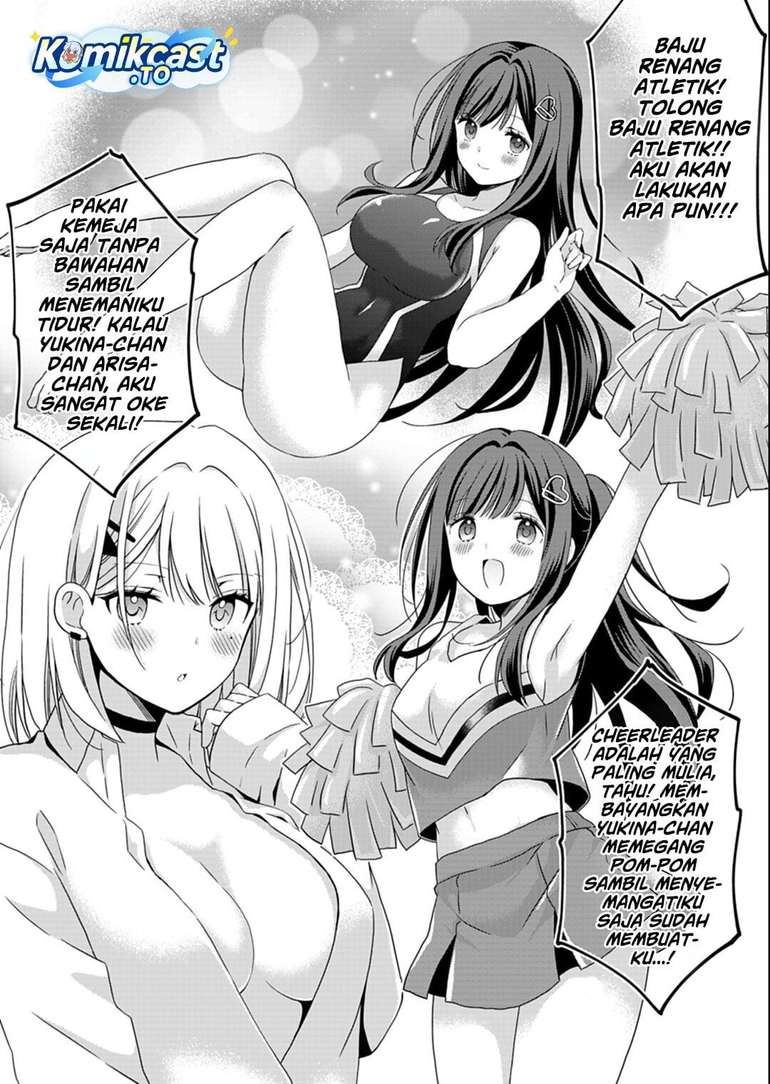 Osananajimitachi ga Ninki Idol ni Natta: Amama na Kanojotachi wa Ore ni Mitsuide Kureteiru chapter 3.2 halaman 14