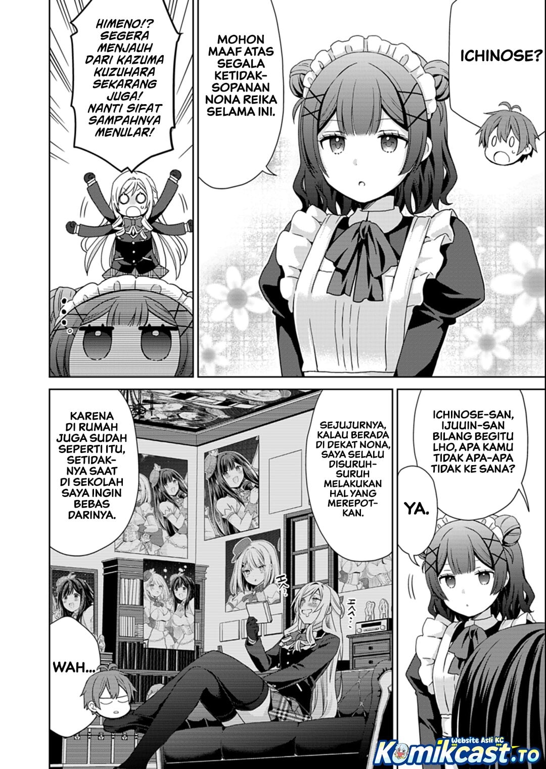 Osananajimitachi ga Ninki Idol ni Natta: Amama na Kanojotachi wa Ore ni Mitsuide Kureteiru chapter 3.2 halaman 5