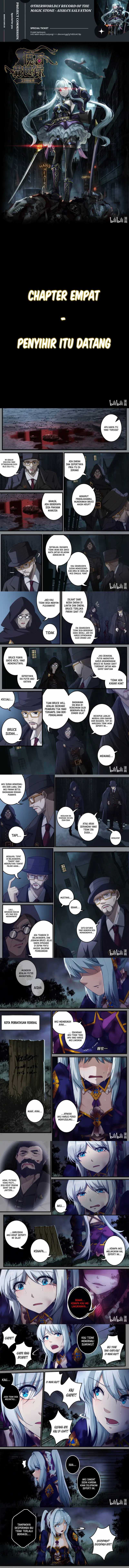 Halaman 1 dari Otherworldly Record of the Magic Stones - Aixia's Salvation Chapter 4