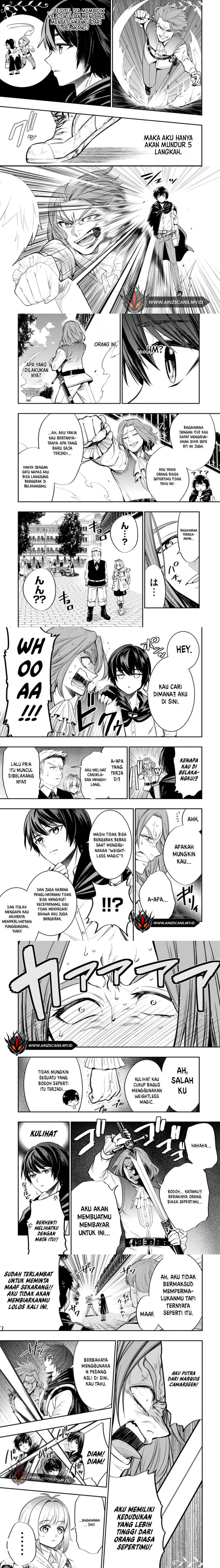 Halaman 4 dari Oukoku no Saishuu Heiki, Rettousei to shite Kishi Gakuin e Chapter 1.3