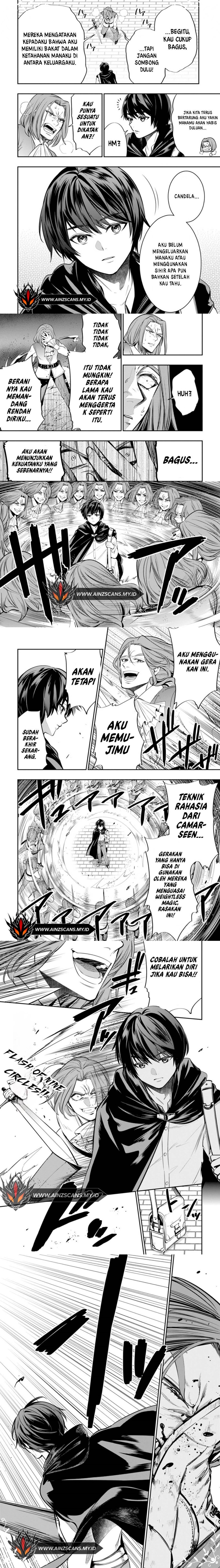 Halaman 5 dari Oukoku no Saishuu Heiki, Rettousei to shite Kishi Gakuin e Chapter 1.3