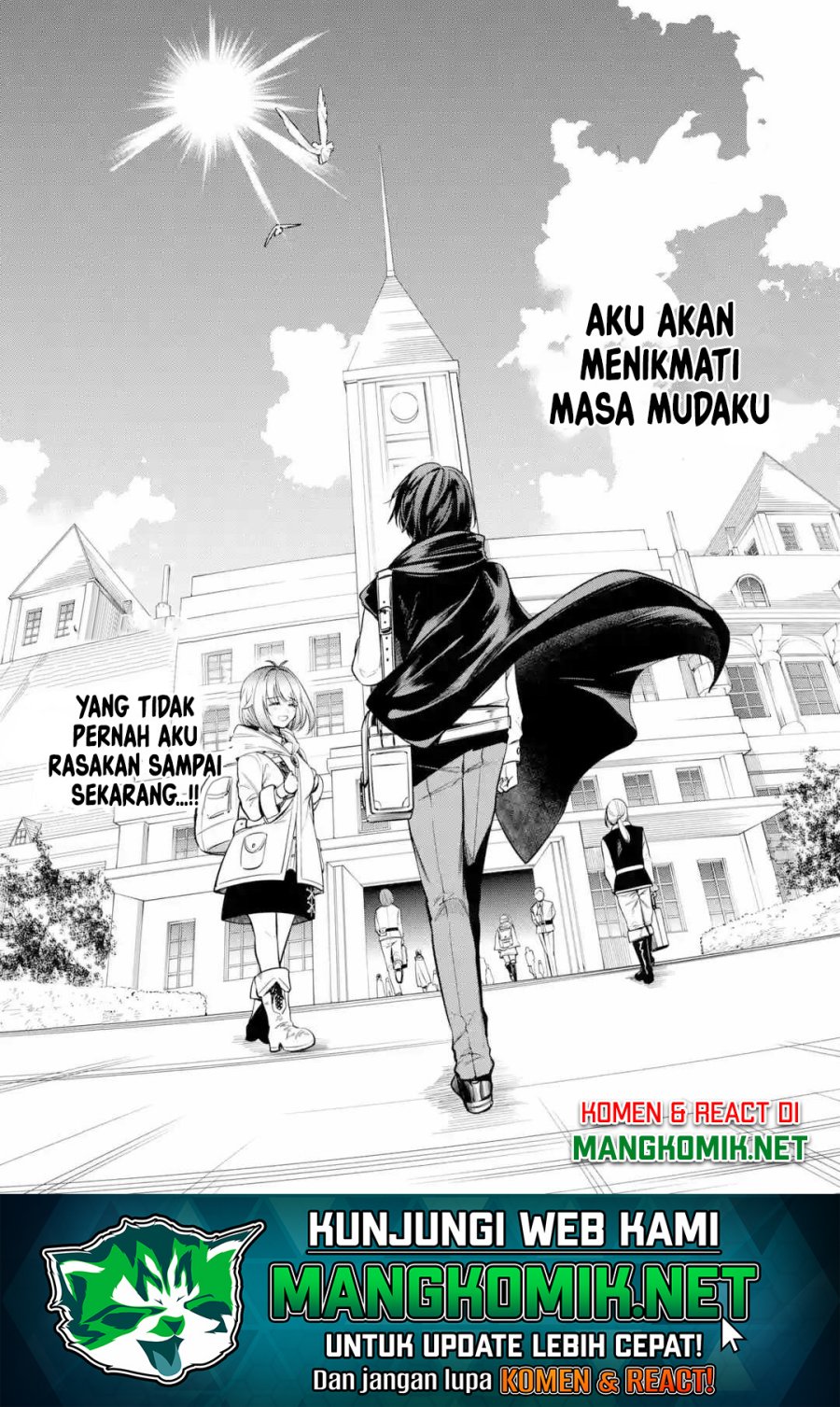 Halaman 11 dari Oukoku no Saishuu Heiki, Rettousei to shite Kishi Gakuin e Chapter 1.4
