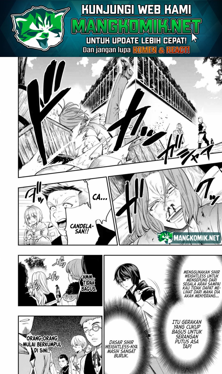 Halaman 2 dari Oukoku no Saishuu Heiki, Rettousei to shite Kishi Gakuin e Chapter 1.4