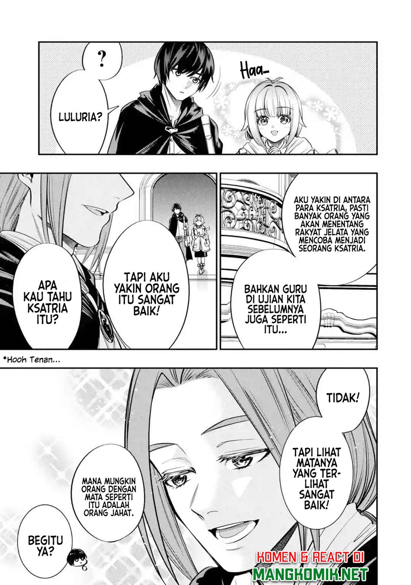 Halaman 34 dari Oukoku no Saishuu Heiki, Rettousei to shite Kishi Gakuin e Chapter 2