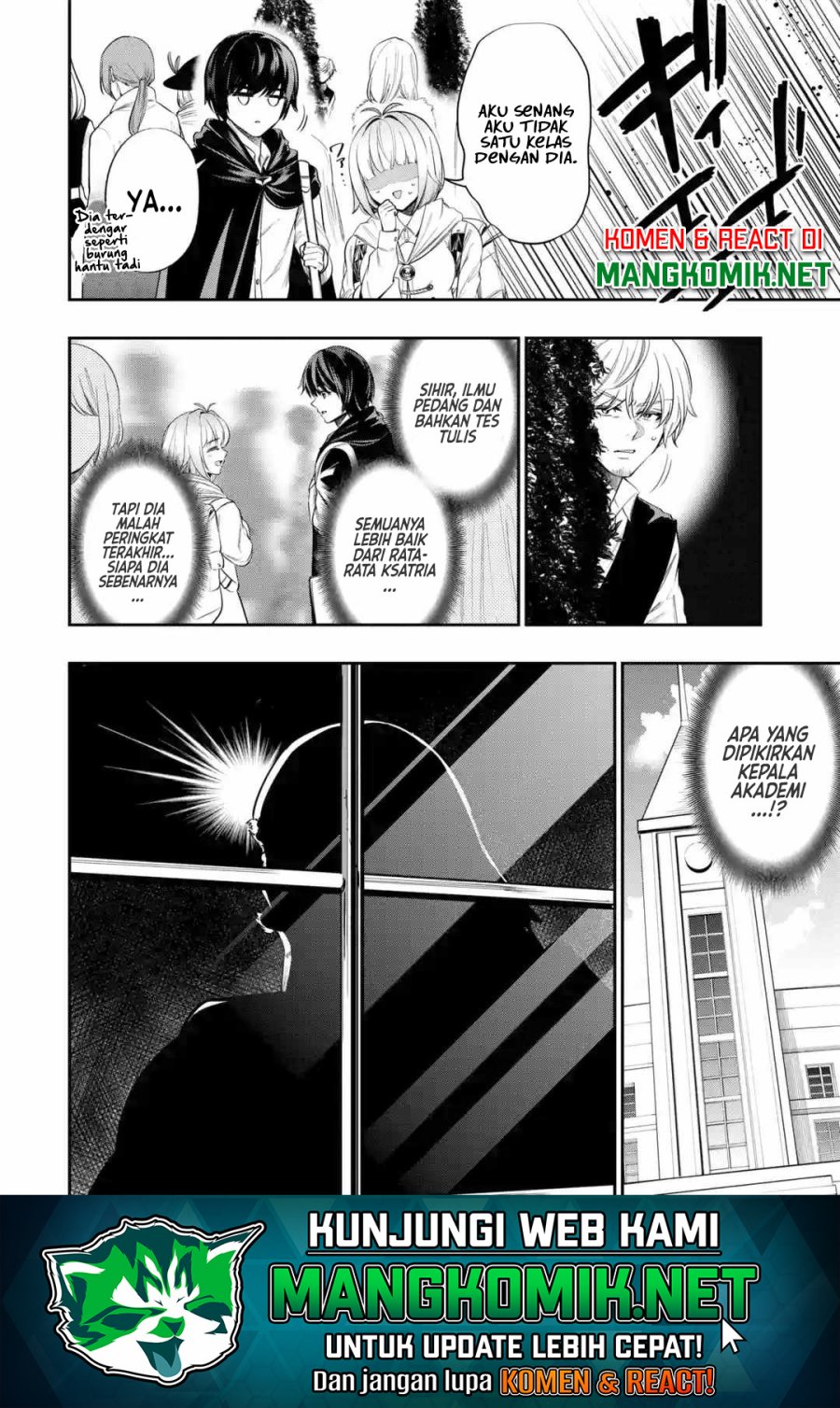 Halaman 37 dari Oukoku no Saishuu Heiki, Rettousei to shite Kishi Gakuin e Chapter 3