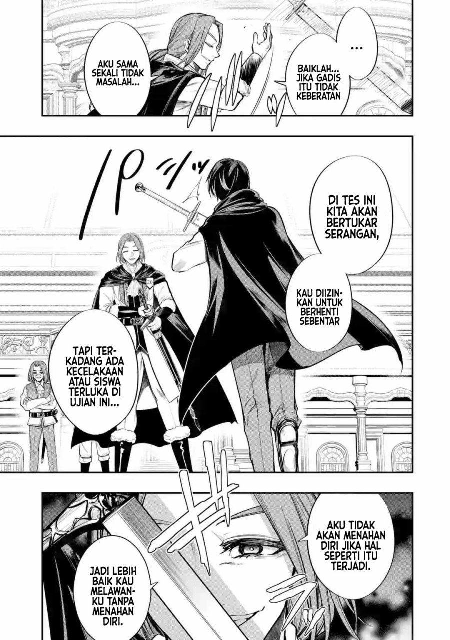 Halaman 8 dari Oukoku no Saishuu Heiki, Rettousei to shite Kishi Gakuin e Chapter 3