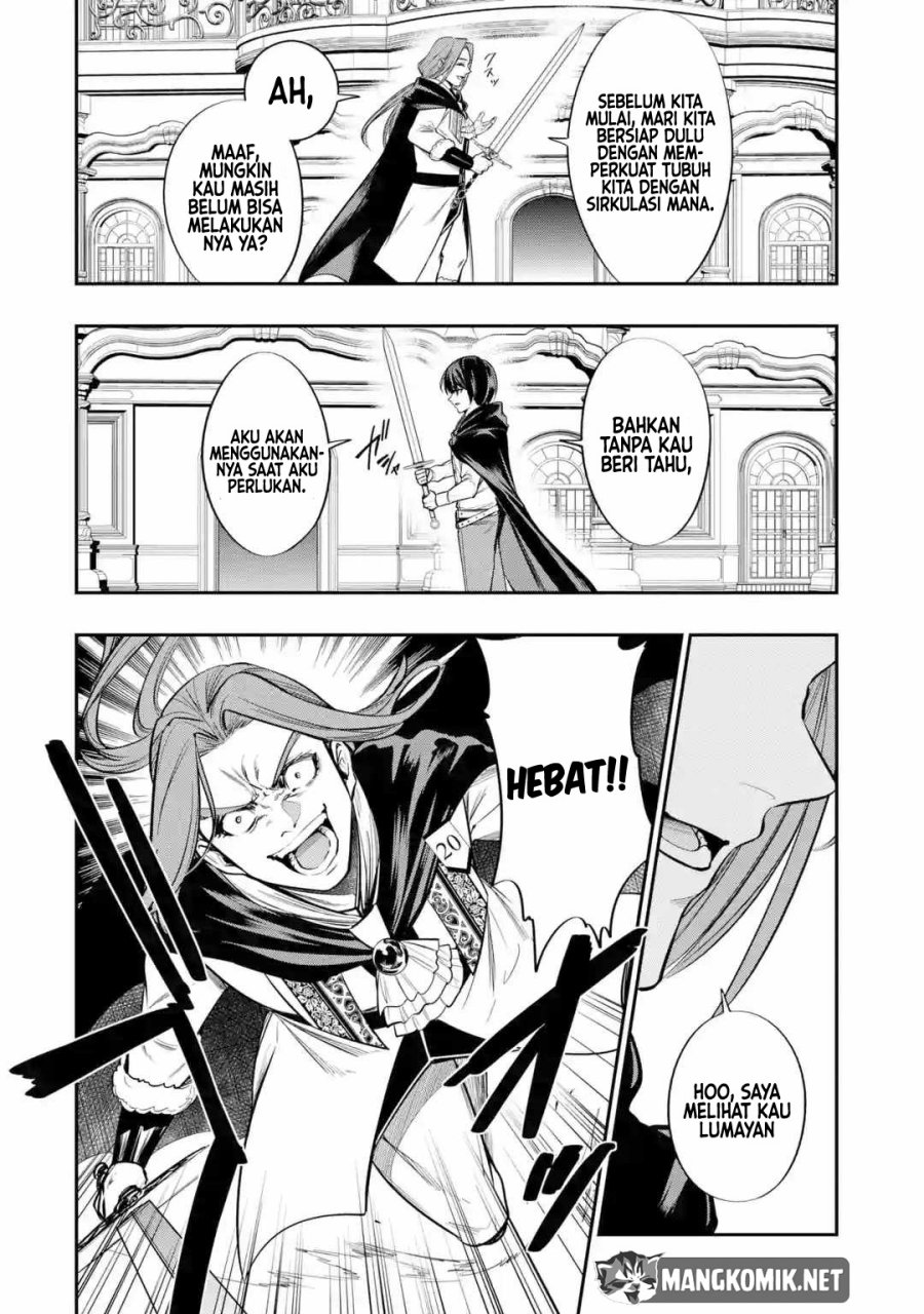 Halaman 9 dari Oukoku no Saishuu Heiki, Rettousei to shite Kishi Gakuin e Chapter 3
