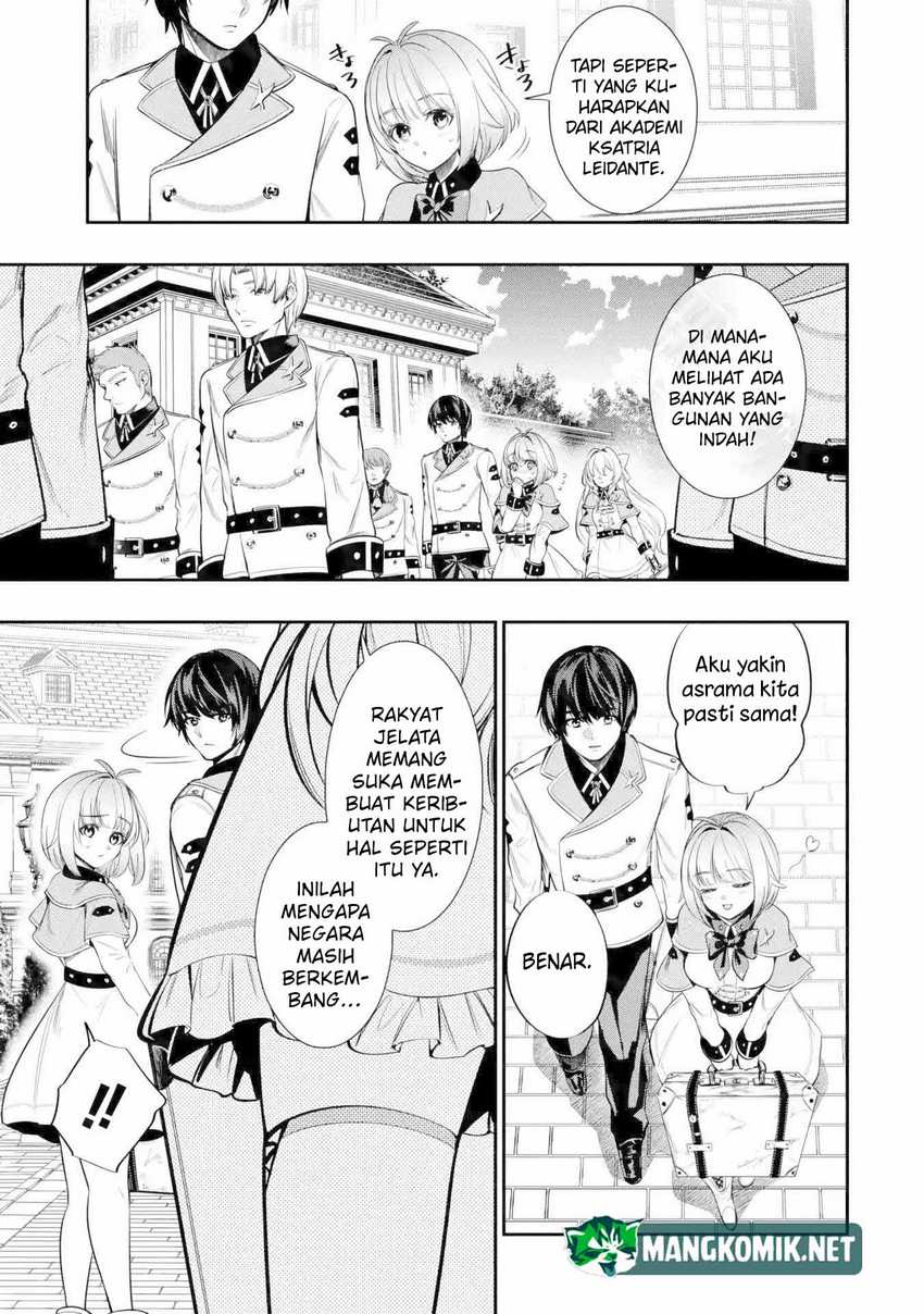 Halaman 14 dari Oukoku no Saishuu Heiki, Rettousei to shite Kishi Gakuin e Chapter 4
