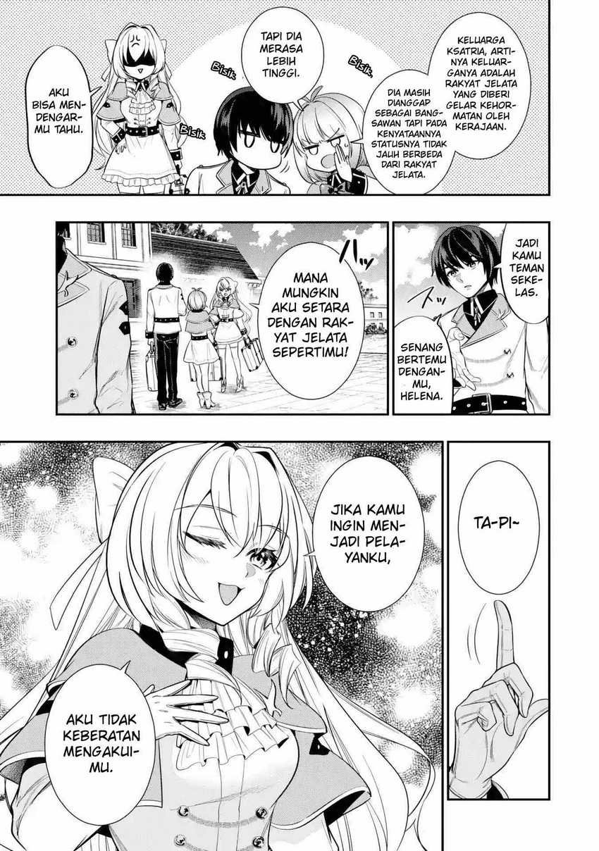 Halaman 16 dari Oukoku no Saishuu Heiki, Rettousei to shite Kishi Gakuin e Chapter 4