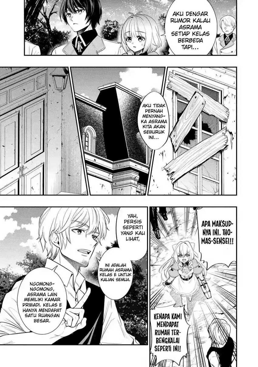 Halaman 20 dari Oukoku no Saishuu Heiki, Rettousei to shite Kishi Gakuin e Chapter 4