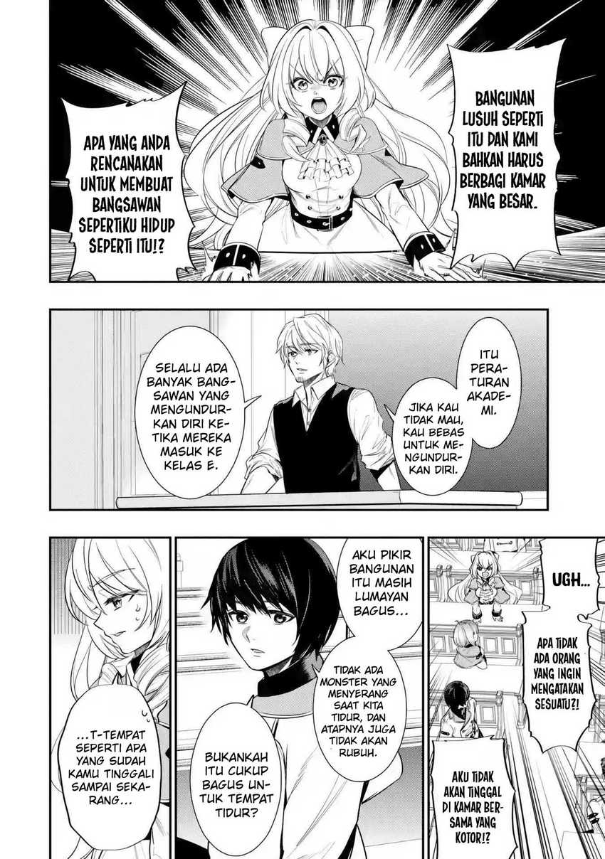 Halaman 23 dari Oukoku no Saishuu Heiki, Rettousei to shite Kishi Gakuin e Chapter 4