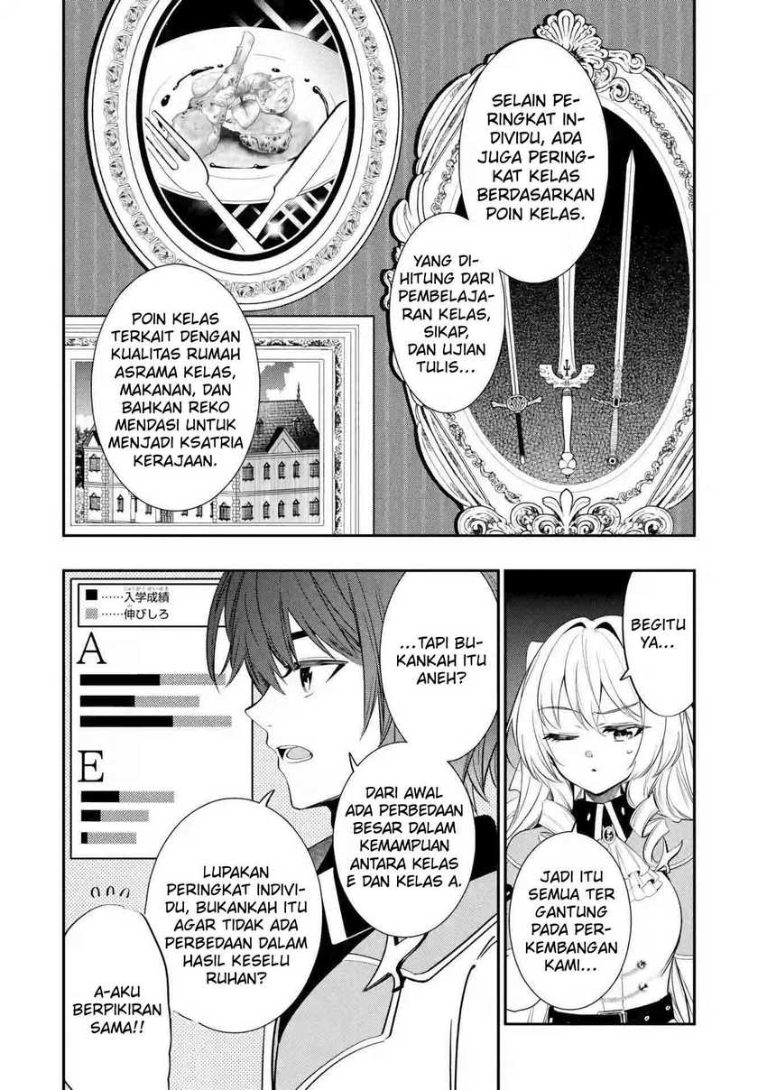 Halaman 25 dari Oukoku no Saishuu Heiki, Rettousei to shite Kishi Gakuin e Chapter 4