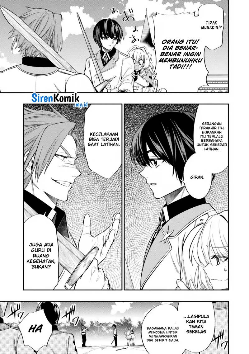 Halaman 10 dari Oukoku no Saishuu Heiki, Rettousei to shite Kishi Gakuin e Chapter 5