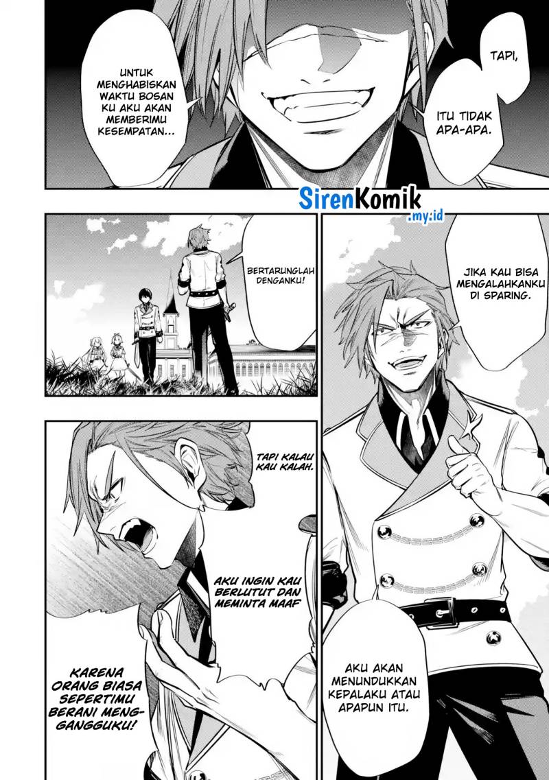 Halaman 13 dari Oukoku no Saishuu Heiki, Rettousei to shite Kishi Gakuin e Chapter 5