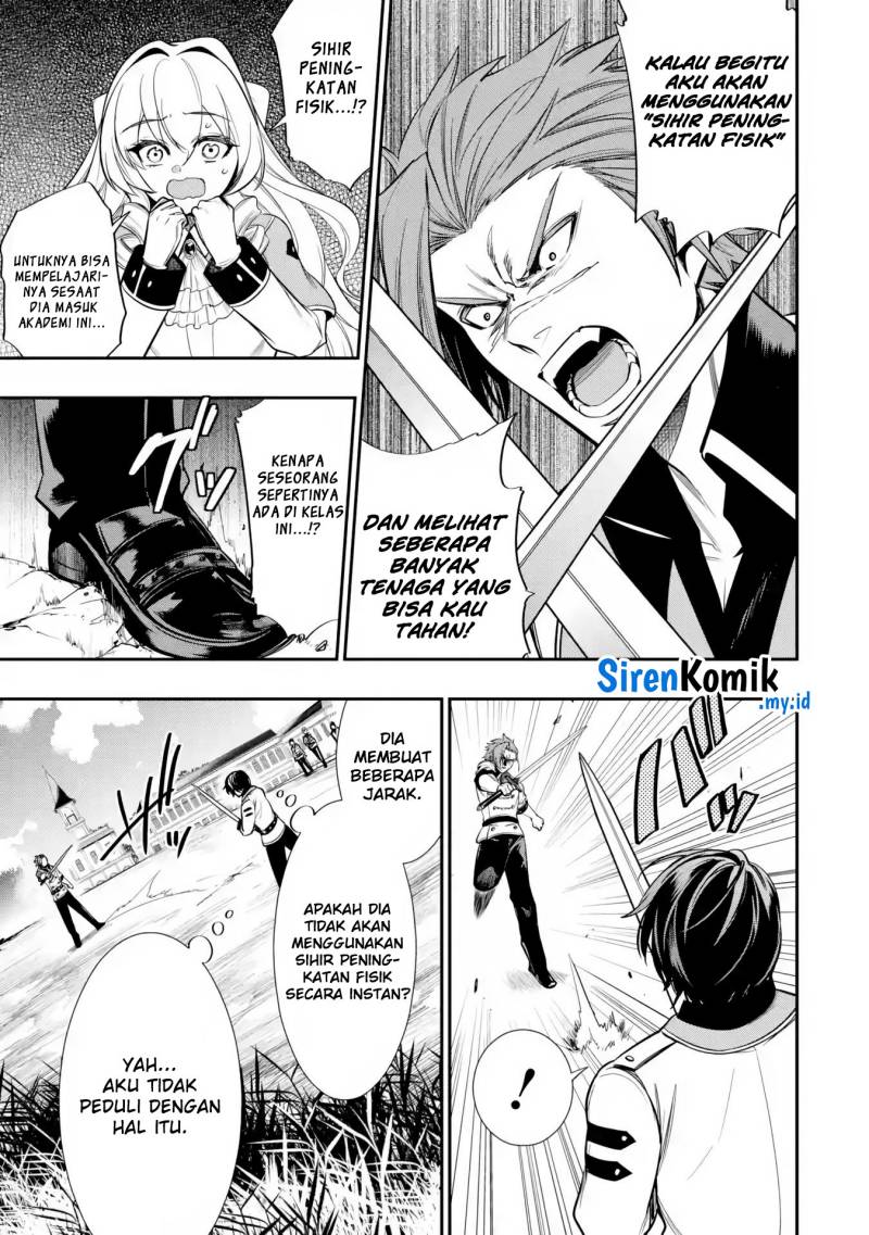 Halaman 20 dari Oukoku no Saishuu Heiki, Rettousei to shite Kishi Gakuin e Chapter 5