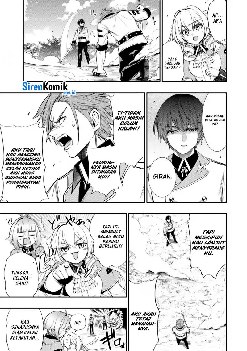 Halaman 22 dari Oukoku no Saishuu Heiki, Rettousei to shite Kishi Gakuin e Chapter 5