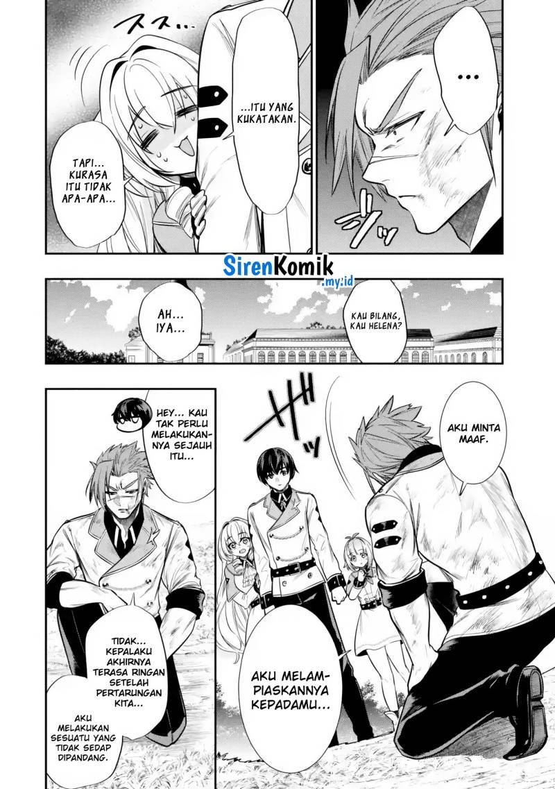 Halaman 35 dari Oukoku no Saishuu Heiki, Rettousei to shite Kishi Gakuin e Chapter 5
