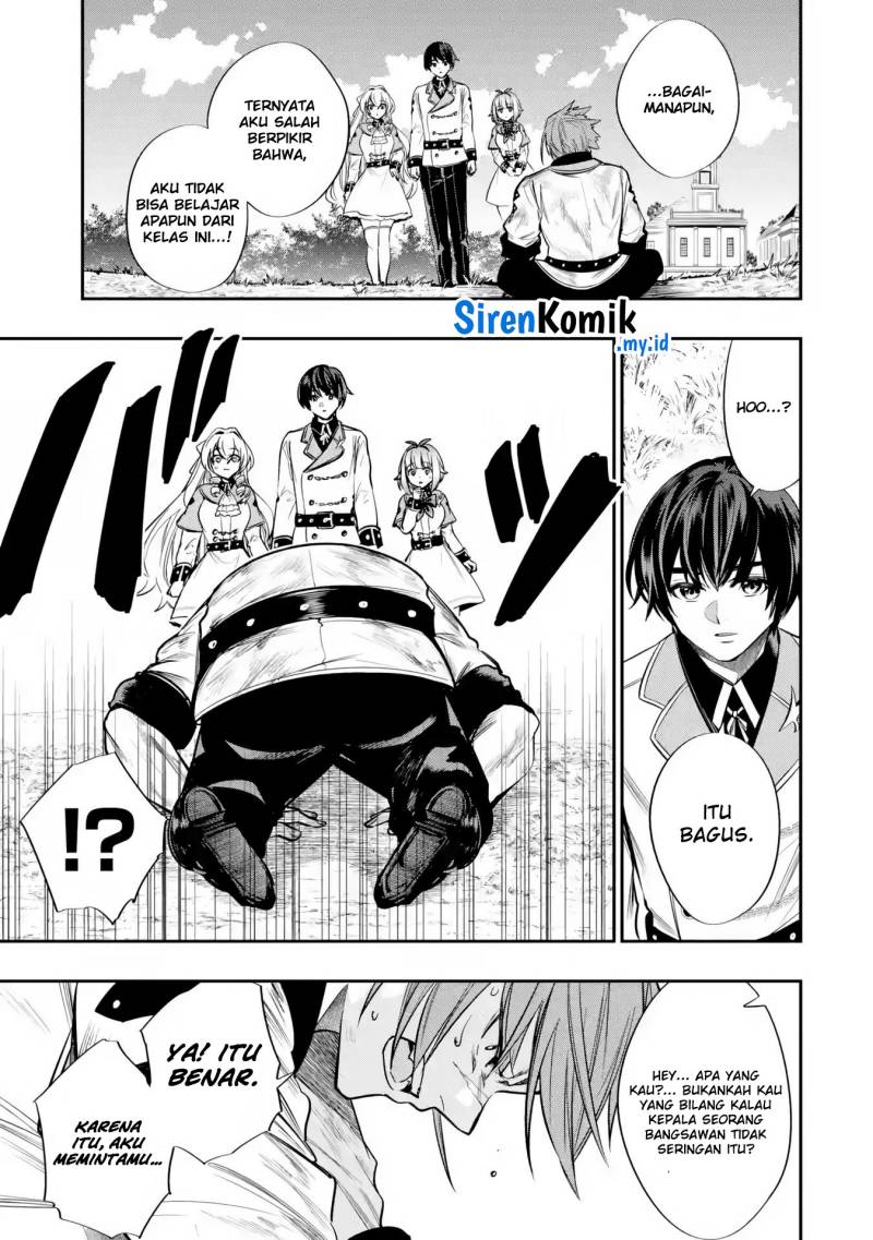 Halaman 38 dari Oukoku no Saishuu Heiki, Rettousei to shite Kishi Gakuin e Chapter 5