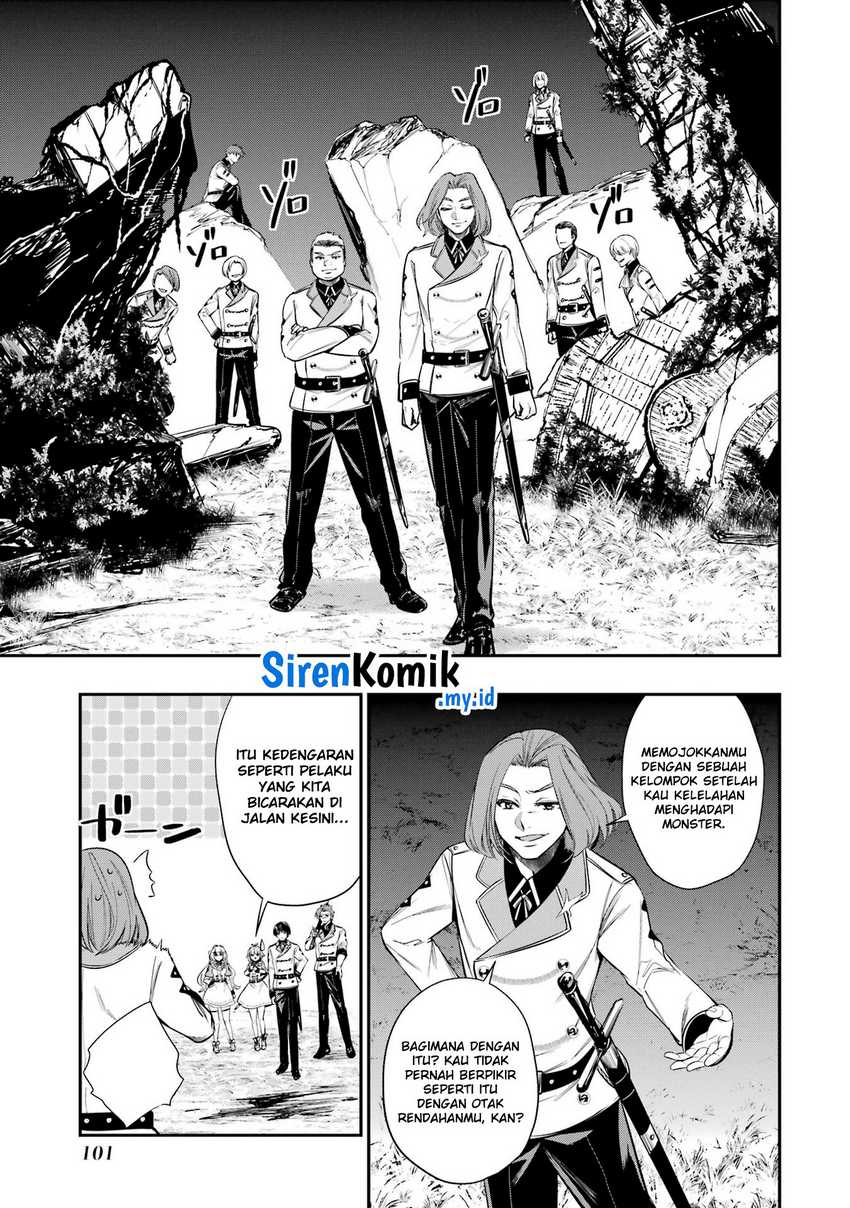 Halaman 20 dari Oukoku no Saishuu Heiki, Rettousei to shite Kishi Gakuin e Chapter 7