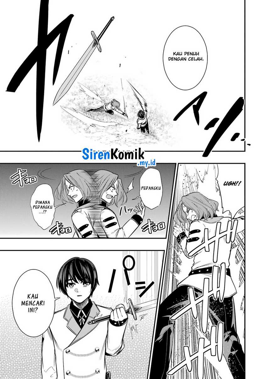 Halaman 32 dari Oukoku no Saishuu Heiki, Rettousei to shite Kishi Gakuin e Chapter 7
