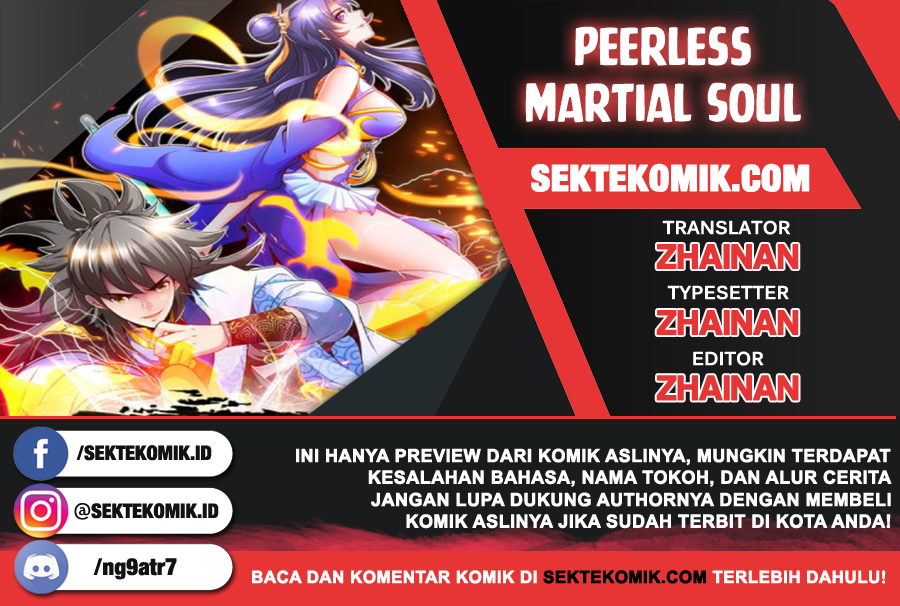 Halaman 1 dari Peerless Martial Soul Chapter 10