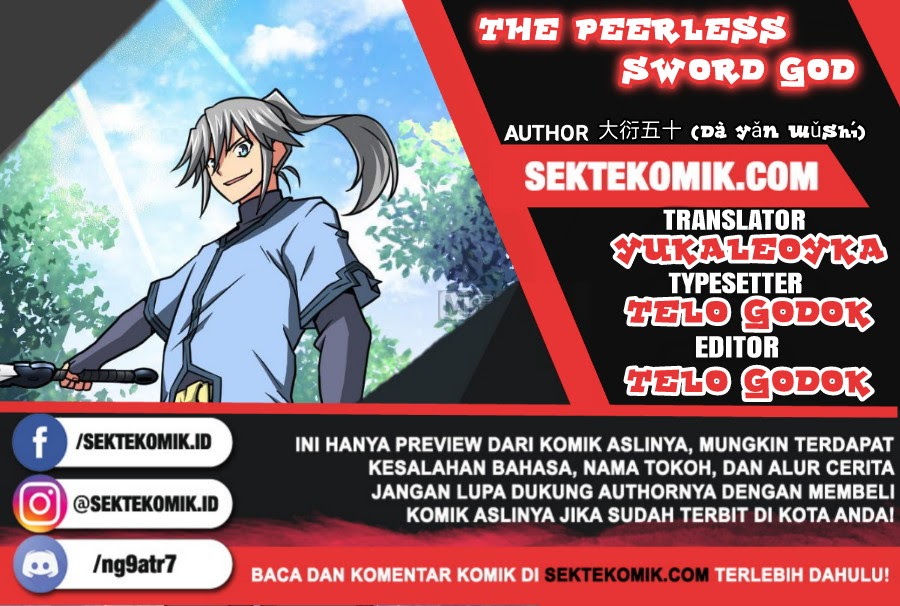 Halaman 1 dari Peerless Sword God Chapter 76