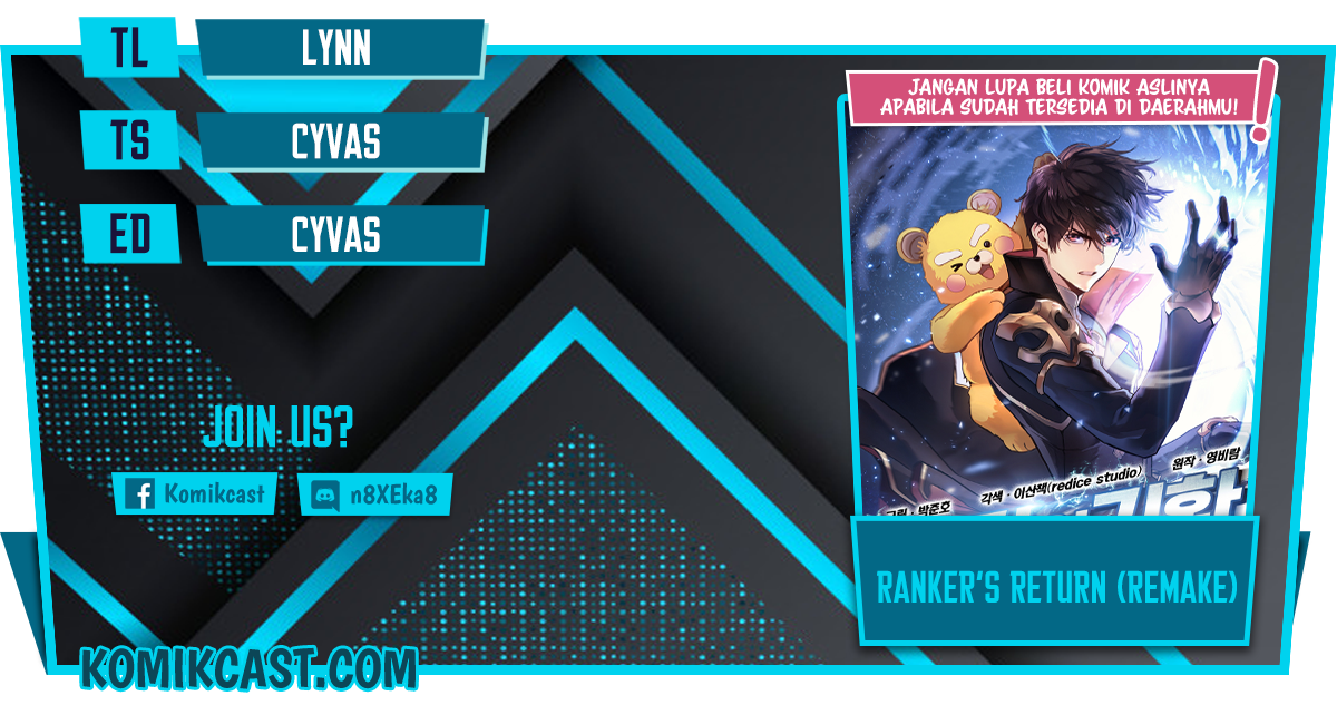 Halaman 1 dari Ranker's Return (2021) Chapter 1
