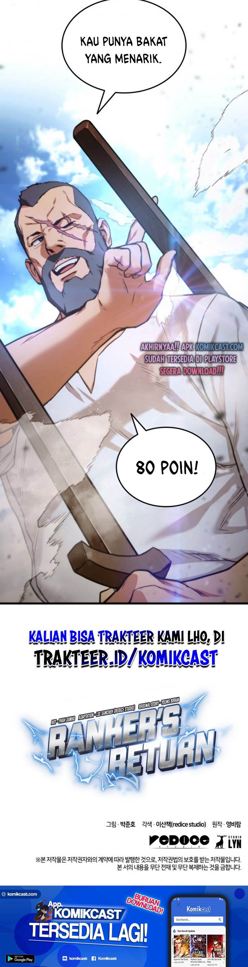 Halaman 43 dari Ranker's Return (2021) Chapter 13