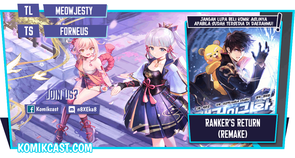 Halaman 1 dari Ranker's Return (2021) Chapter 16