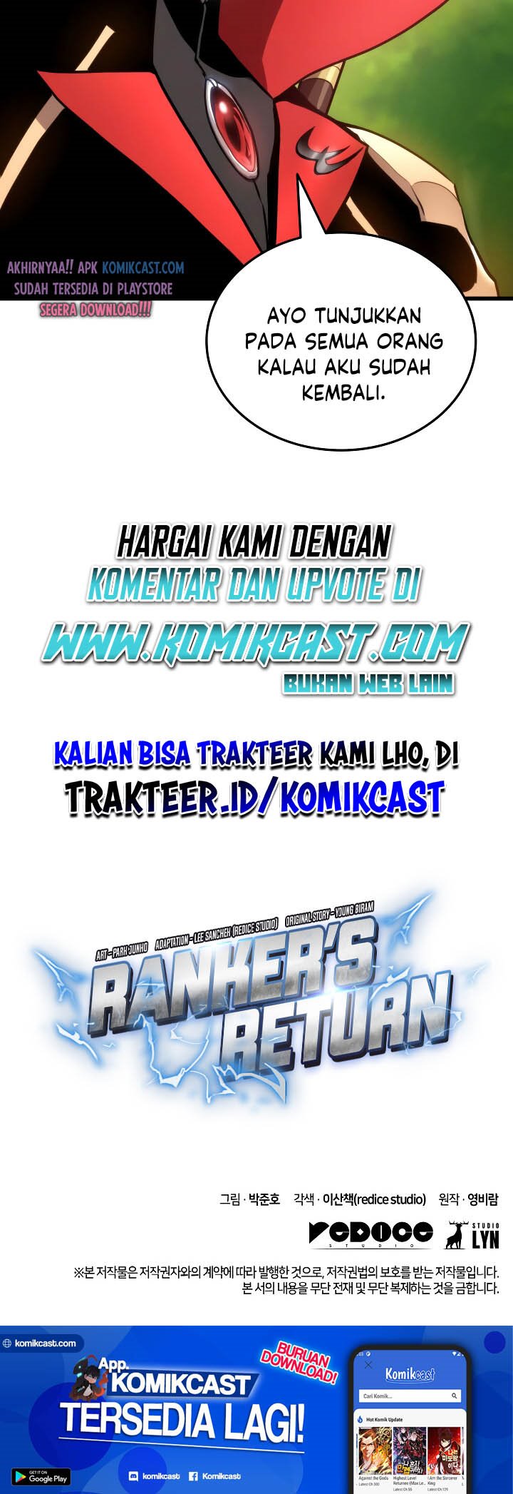 Halaman 48 dari Ranker's Return (2021) Chapter 21