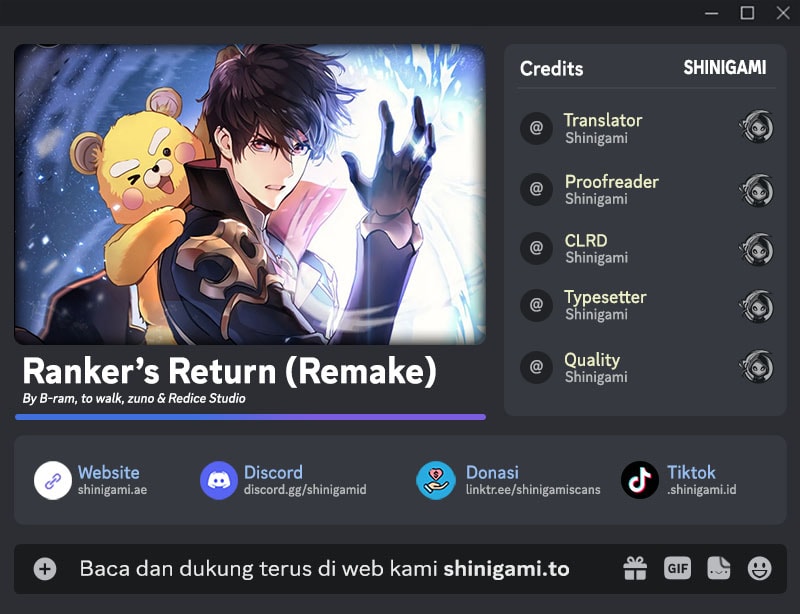 Halaman 1 dari Ranker's Return (2021) Chapter 260