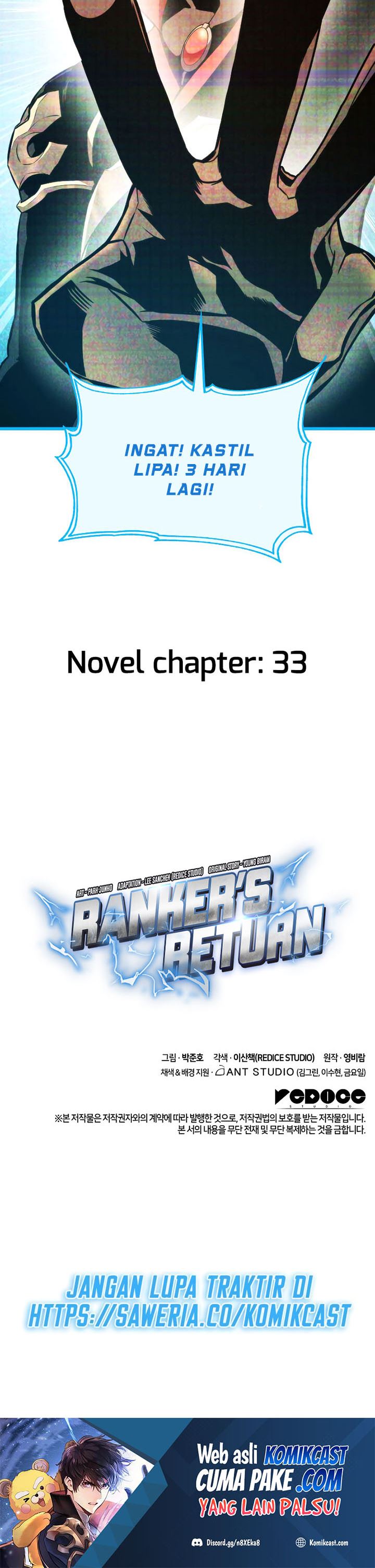 Halaman 41 dari Ranker's Return (2021) Chapter 28