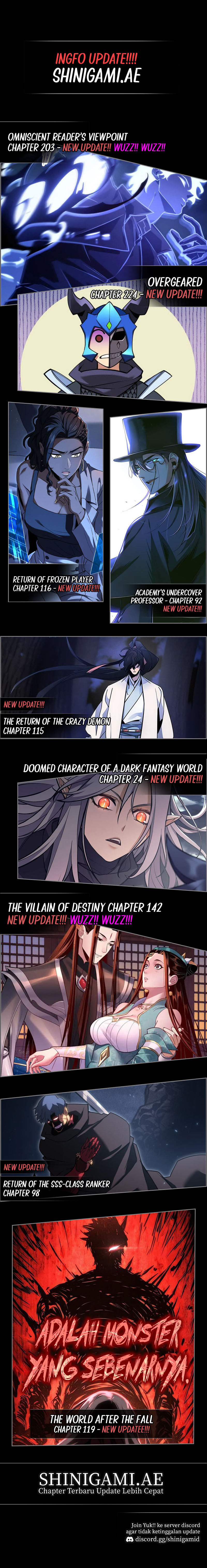 Halaman 23 dari Regressor Of The Fallen Family Chapter 21